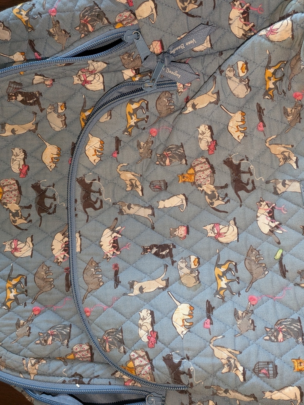 Vera Bradley Cat print Backpack - Picture 2 of 8